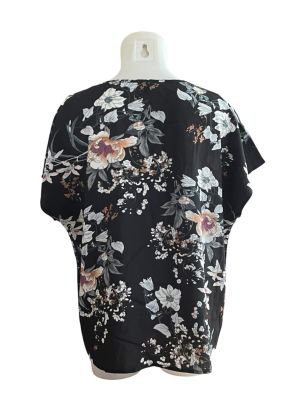  Дамска блуза с къс ръкав SHEIN XL