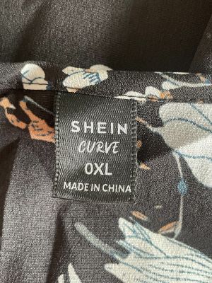  Дамска блуза с къс ръкав SHEIN XL