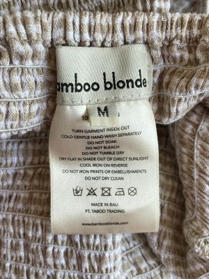 Дамска рокля BAMBOO BLONDE M