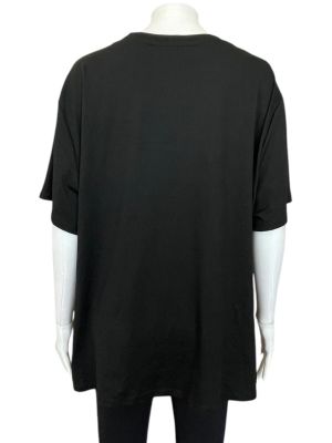 Дамска блуза с къс ръкав 4XL