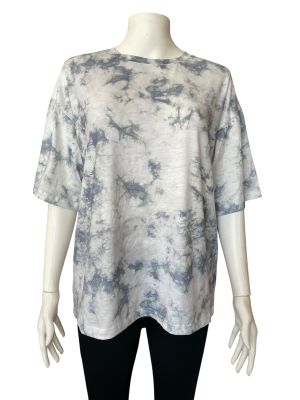 Дамска блуза с къс ръкав FIN 2XL