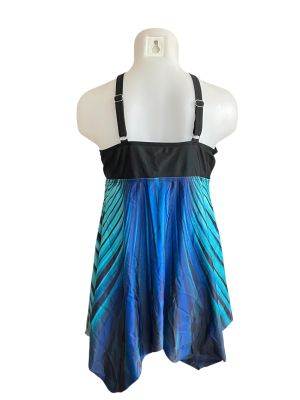  Дамски бански тип танкини 2XL