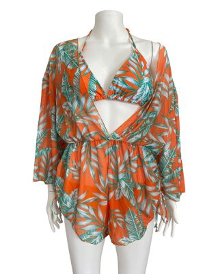 Дамски бански две части  SHEIN XL