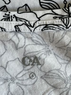  Дамска блуза с къс ръкав C&A S