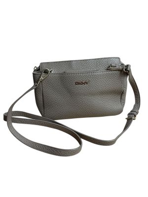 Дамска чанта от естествена кожа DKNY